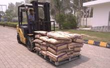 Industrial Forklift Pallet Material Handling